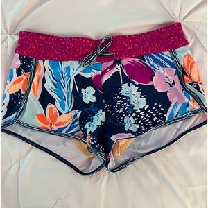 Athleta girl cannonball swim shorts size L/12